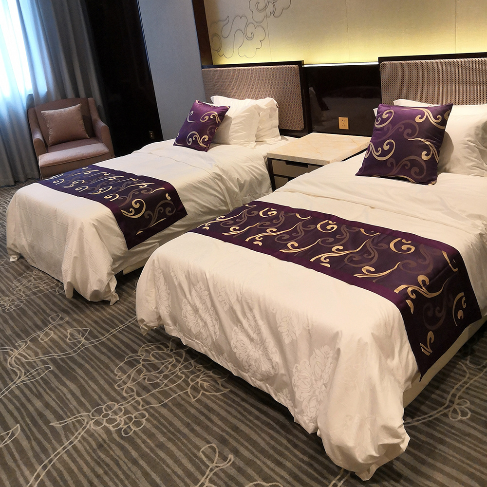 Meubles d'h&ocirc;tel 5 &eacute;toiles de luxe de table de nuit de chambre &agrave; coucher d'h&ocirc;tel moderne fait sur commande