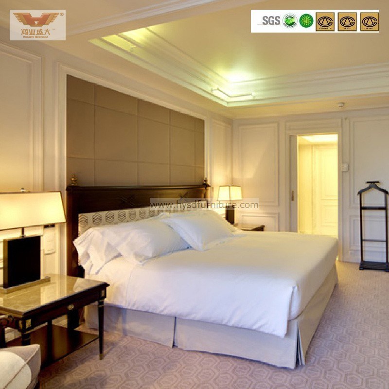 Мебель для отелей/роскошные и современные звездные гостиничные наборы мебели для спальни (HY-012)