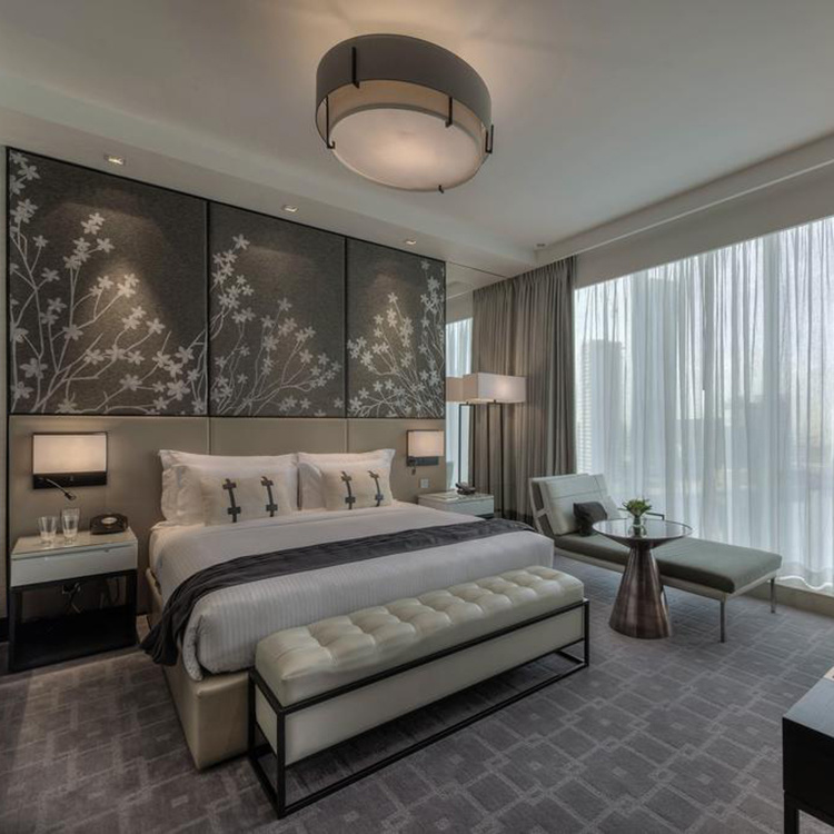 Высококачественная 5 -звездочная современная мебель для спальни отеля
