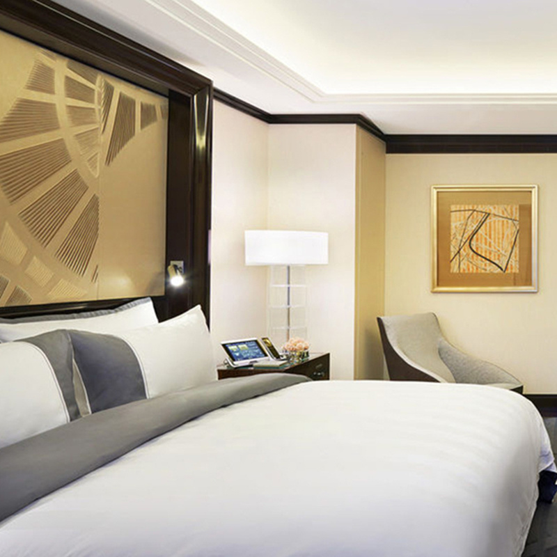 Новая красивая роскошная деревянная мебель для спальни отеля