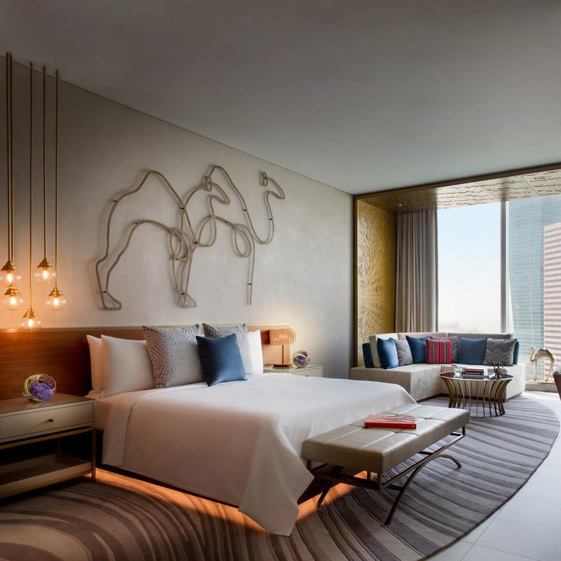 Высококачественная 5 -звездочная современная мебель для спальни отеля